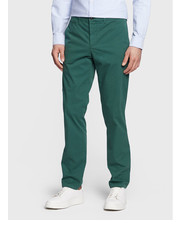 Spodnie męskie Chinosy 4DKH55I18 Zielony Slim Fit - modivo.pl United Colors Of Benetton