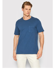 T-shirt - koszulka męska T-Shirt 3BL0J19G5 Granatowy Regular Fit - modivo.pl United Colors Of Benetton