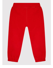 Spodnie Spodnie dresowe 3J70MF238 Czerwony Regular Fit - modivo.pl United Colors Of Benetton