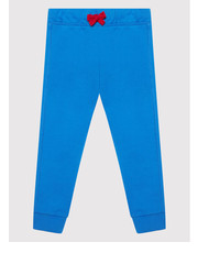 Spodnie Spodnie dresowe 3J68I0024 Niebieski Regular Fit - modivo.pl United Colors Of Benetton
