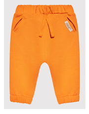 Spodnie Spodnie dresowe 3QLAGF005 Pomarańczowy Regular Fit - modivo.pl United Colors Of Benetton