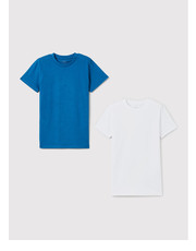 Bluzka Komplet 2 t-shirtów 1341209 Biały Regular Fit - modivo.pl Ovs