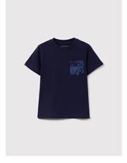Bluzka T-Shirt 1473444 Granatowy Regular Fit - modivo.pl Ovs