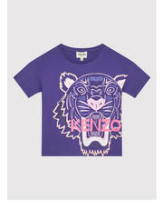 Bluzka T-Shirt K15550 D Fioletowy Regular Fit - modivo.pl Kenzo Kids