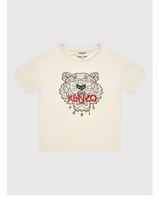 Bluzka T-Shirt K15497 Beżowy Regular Fit - modivo.pl Kenzo Kids