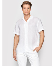 Koszula męska Koszula B3 76001/000/3060 Biały Regular Fit - modivo.pl Baldessarini