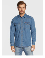 Koszula męska Koszula jeansowa Elpaz 50479377 Niebieski Relaxed Fit - modivo.pl Hugo
