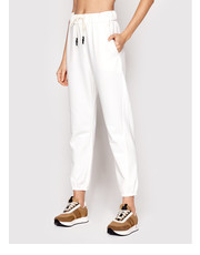Spodnie Spodnie dresowe Porfido 37810826 Biały Regular Fit - modivo.pl Max Mara Leisure