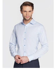 Koszula męska Koszula 100004052 Niebieski Slim Fit - modivo.pl Eton