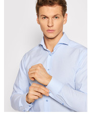 Koszula męska Koszula 100003270 Niebieski Slim Fit - modivo.pl Eton