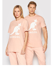 Bluzka T-Shirt Unisex Essential KLEU005 Różowy Regular Fit - modivo.pl Kangol