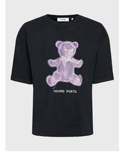 T-shirt - koszulka męska T-Shirt Teddy 107683 Czarny Regular Fit - modivo.pl Young Poets Society