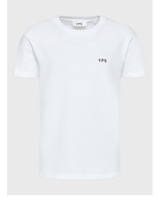 T-shirt - koszulka męska T-Shirt Zain 107701 Biały Regular Fit - modivo.pl Young Poets Society