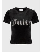 Bluzka T-Shirt Taylor JCWC221002 Czarny Slim Fit - modivo.pl Juicy Couture