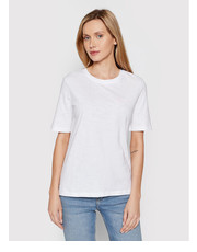 Bluzka T-Shirt Cabella 16083668 Biały Regular Fit - modivo.pl Selected Femme