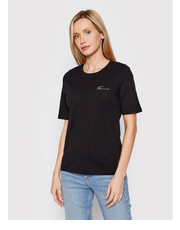 Bluzka T-Shirt Cabella 16083668 Czarny Regular Fit - modivo.pl Selected Femme