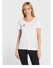 Bluzka T-Shirt 2020716 Biały Regular Fit - modivo.pl Le Coq Sportif
