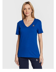 Bluzka T-Shirt 2220569 Niebieski Regular Fit - modivo.pl Le Coq Sportif