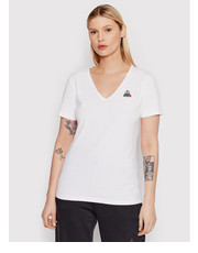 Bluzka T-Shirt 2210511 Biały Regular Fit - modivo.pl Le Coq Sportif