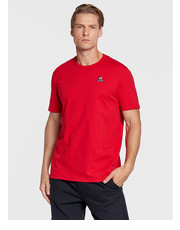 T-shirt - koszulka męska T-Shirt 2120203 Czerwony Regular Fit - modivo.pl Le Coq Sportif