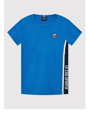 Bluzka T-Shirt 2210494 Niebieski Regular Fit - modivo.pl Le Coq Sportif