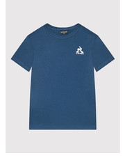 Bluzka T-Shirt 2210428 Niebieski Regular Fit - modivo.pl Le Coq Sportif