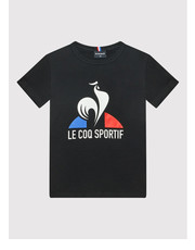 Bluzka T-Shirt 2210481 Czarny Regular Fit - modivo.pl Le Coq Sportif
