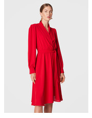 Sukienka Sukienka koktajlowa CFC0111431003 Czerwony Regular Fit - modivo.pl Rinascimento