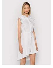 Sukienka Sukienka koszulowa CFC0017910002 Biały Regular Fit - modivo.pl Rinascimento
