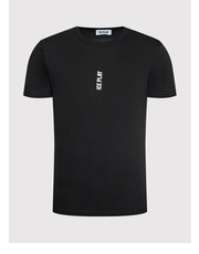 T-shirt - koszulka męska T-Shirt 22I U1M0 F01J P400 9000 Czarny Regular Fit - modivo.pl Ice Play