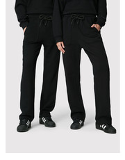 Spodnie męskie Spodnie dresowe Unisex  X Leeves „Panel” Czarny Relaxed Fit - modivo.pl 2005