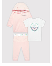 Bluza Komplet t-shirt, bluza i spodnie W98145 Różowy Regular Fit - modivo.pl The Marc Jacobs