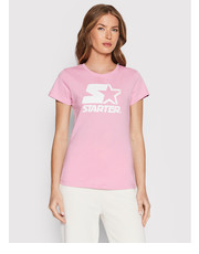 Bluzka T-Shirt SDG-005-BD Różowy Regular Fit - modivo.pl Starter