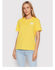 Bluzka T-Shirt Mia 10292502-2222 Żółty Regular Fit - modivo.pl Wood Wood