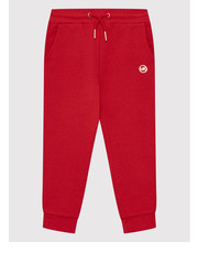 Spodnie Spodnie dresowe R14127 S Czerwony Regular Fit - modivo.pl Michael Kors Kids