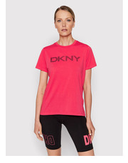 Bluzka DKNY Sport T-Shirt DP1T6749 Różowy Regular Fit - modivo.pl Dkny Sport