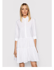 Sukienka Sukienka koszulowa ABD272W170 Biały Regular Fit - modivo.pl Fabiana Filippi