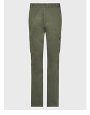 Spodnie męskie Spodnie materiałowe Gork GAPAGORKA2670MW22 Zielony Regular Fit - modivo.pl Ecoalf