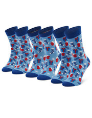 Skarpety Zestaw 3 par wysokich skarpet unisex Xmas Socks Balls Mix Gifts Pak 3 Kolorowy - modivo.pl Rainbow Socks