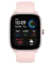Zegarek damski Smartwatch Gts 4 Mini W2176OV6N Różowy - modivo.pl Amazfit