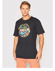 T-shirt - koszulka męska T-Shirt Paradise Trip MTS0029930 Czarny Regular Fit - modivo.pl Hurley