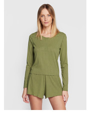Piżama Koszulka piżamowa 6335013 Zielony Regular Fit - modivo.pl Cotton On