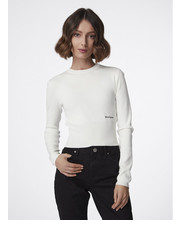 Sweter Sweter Alasca Biały Cropped Fit - modivo.pl Americanos