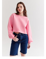 Bluza Bluza Utah Różowy Cropped Fit - modivo.pl Americanos