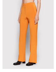 Spodnie Spodnie materiałowe Jessie RM1226 Pomarańczowy Slim Fit - modivo.pl Remain
