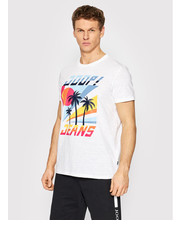 T-shirt - koszulka męska JOOP! Jeans T-Shirt 15 JJ222J046 30031022 Biały Regular Fit - modivo.pl Joop! Jeans