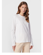 Bluzka Bluzka Basic 18488 Biały Regular Fit - modivo.pl Gina Tricot