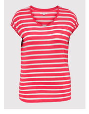 Bluzka ONLY Carmakoma T-Shirt Wilma 15264840 Czerwony Regular Fit - modivo.pl Only Carmakoma