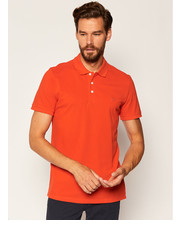 T-shirt - koszulka męska Polo 2800-90 Pomarańczowy Regular Fit - modivo.pl Roy Robson