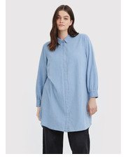 Koszula Koszula jeansowa Lindsey 10266775 Niebieski Regular Fit - modivo.pl Vero Moda Curve